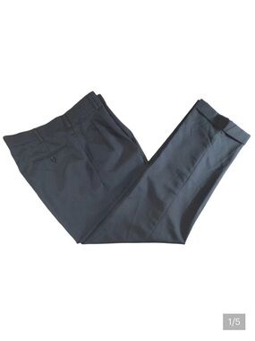 Bocaccio UOMO classic black trousers dress pants Men’s size 36 x 32 | xx1